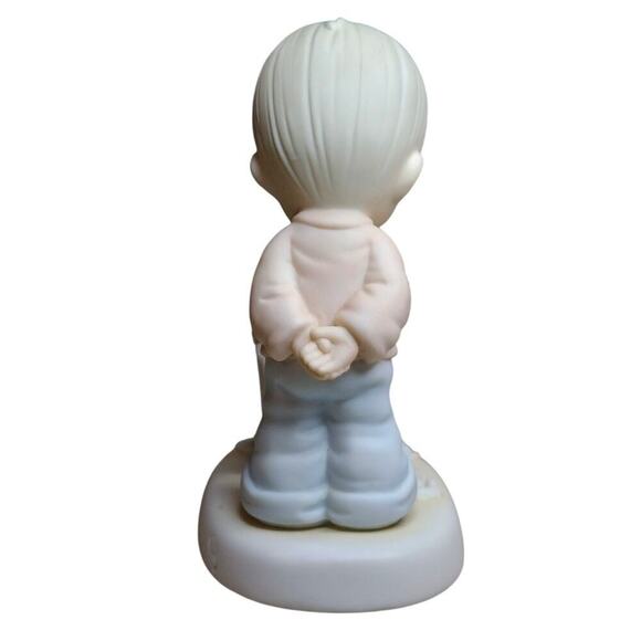 Precious Moments (1987) "You Cannot Just Chuck A Good Friendship" Figurine - Picture 4 of 6